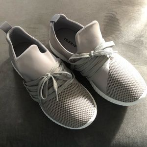 Torrid Wide Width grey fashion sneakers